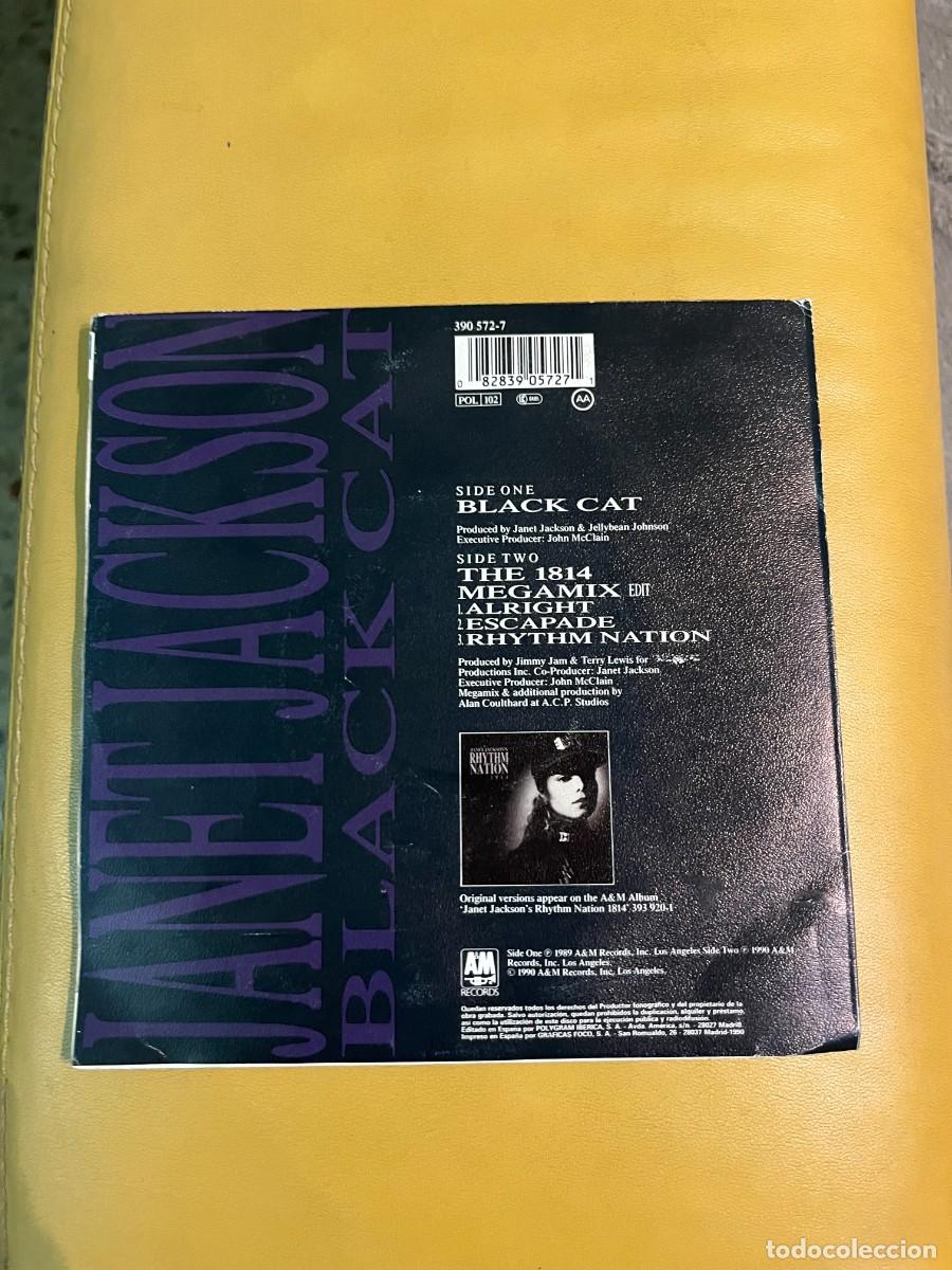 Discos de vinilo: Janet Jackson &lrm;&ndash; Black Cat - Foto 2