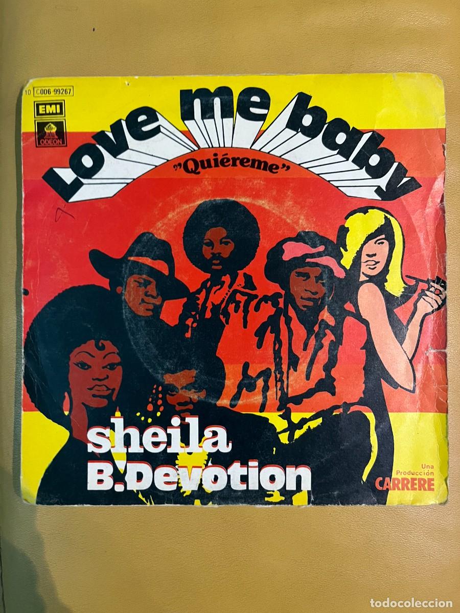 Discos de vinilo: Sheila B. Devotion &lrm;&ndash; Love Me Baby - Foto 1