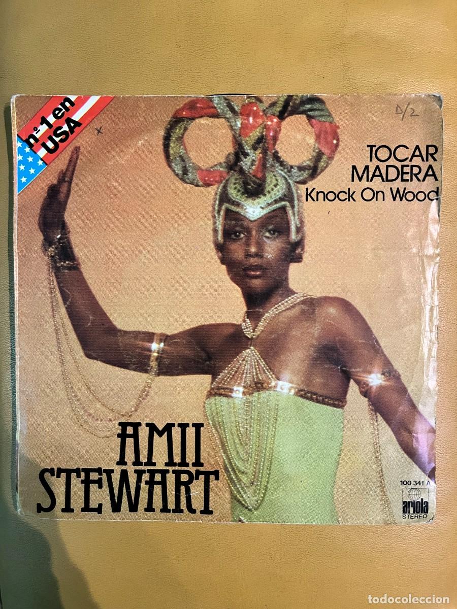 Discos de vinilo: Amii Stewart &lrm;&ndash; Tocar Madera = Knock On Wood - Foto 1