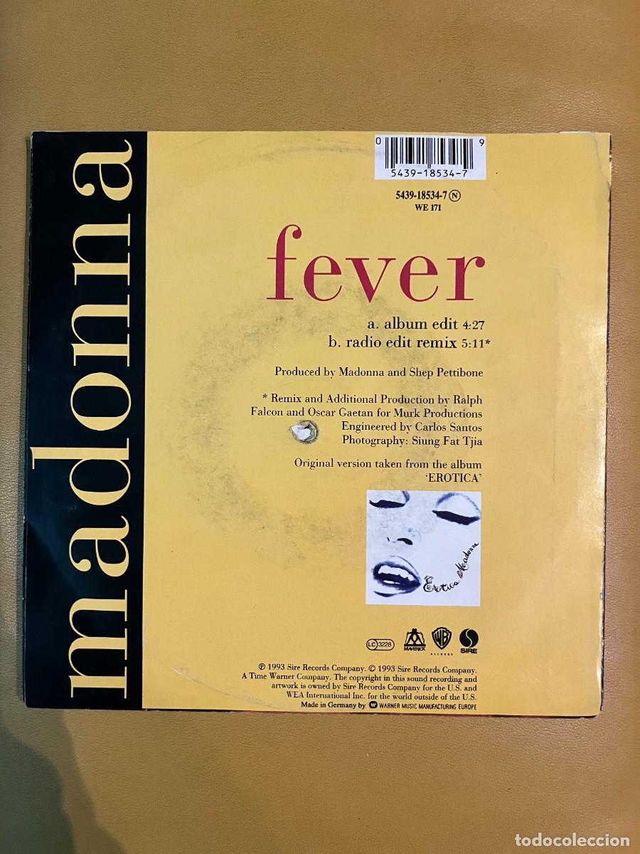 Discos de vinilo: Madonna &lrm;&ndash; Fever - Foto 2