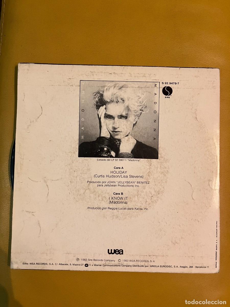 Discos de vinilo: Madonna &lrm;&ndash; Holiday - Foto 2