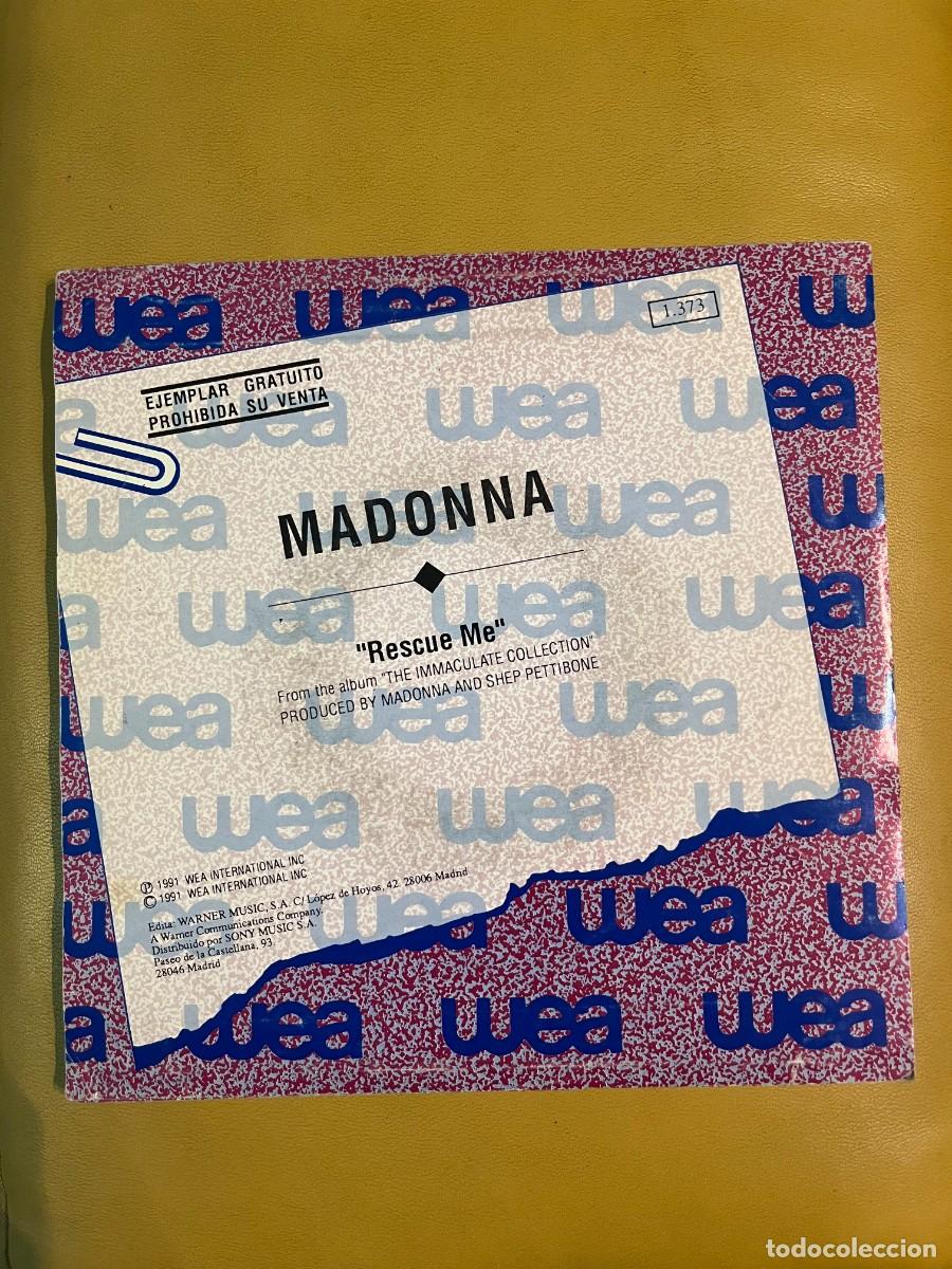 Discos de vinilo: Madonna &lrm;&ndash; Rescue Me - Foto 2
