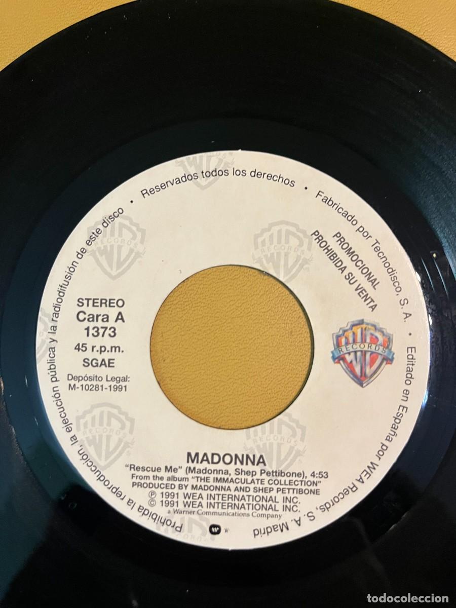 Discos de vinilo: Madonna &lrm;&ndash; Rescue Me - Foto 3