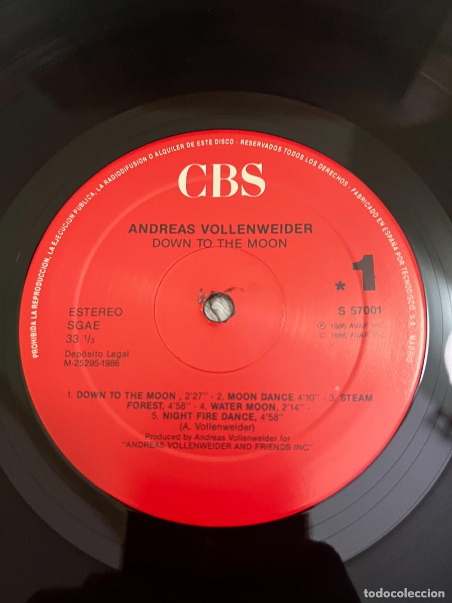 Discos de vinilo: Andreas Vollenweider &lrm;&ndash; Down To The Moon - Foto 4