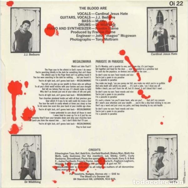 Discos de vinilo: The Blood &ndash; Megalomania - Foto 2