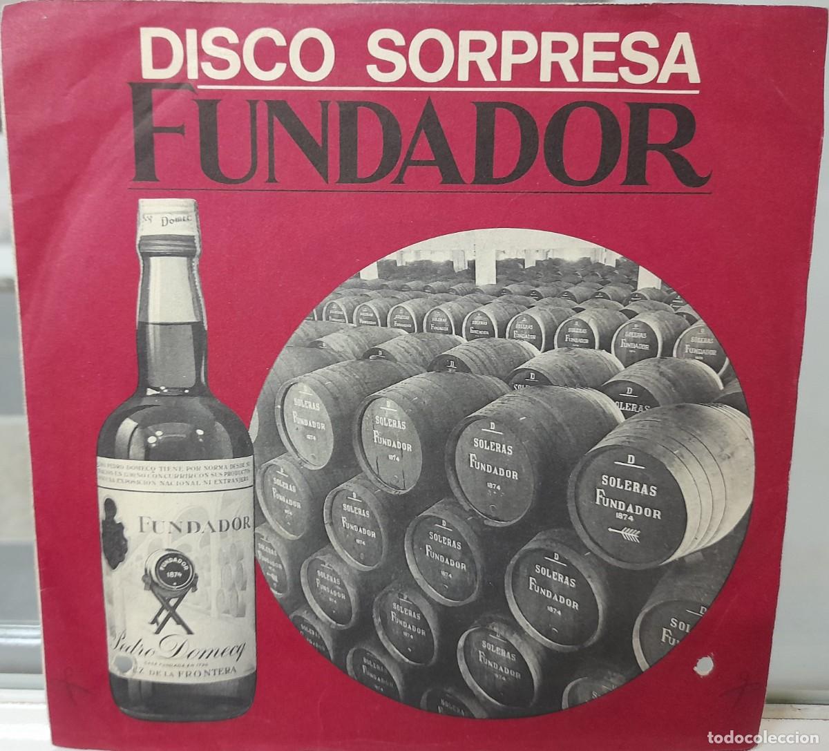 Discos de vinilo: Single Disco sorpresa Fundador (1966) - Foto 1