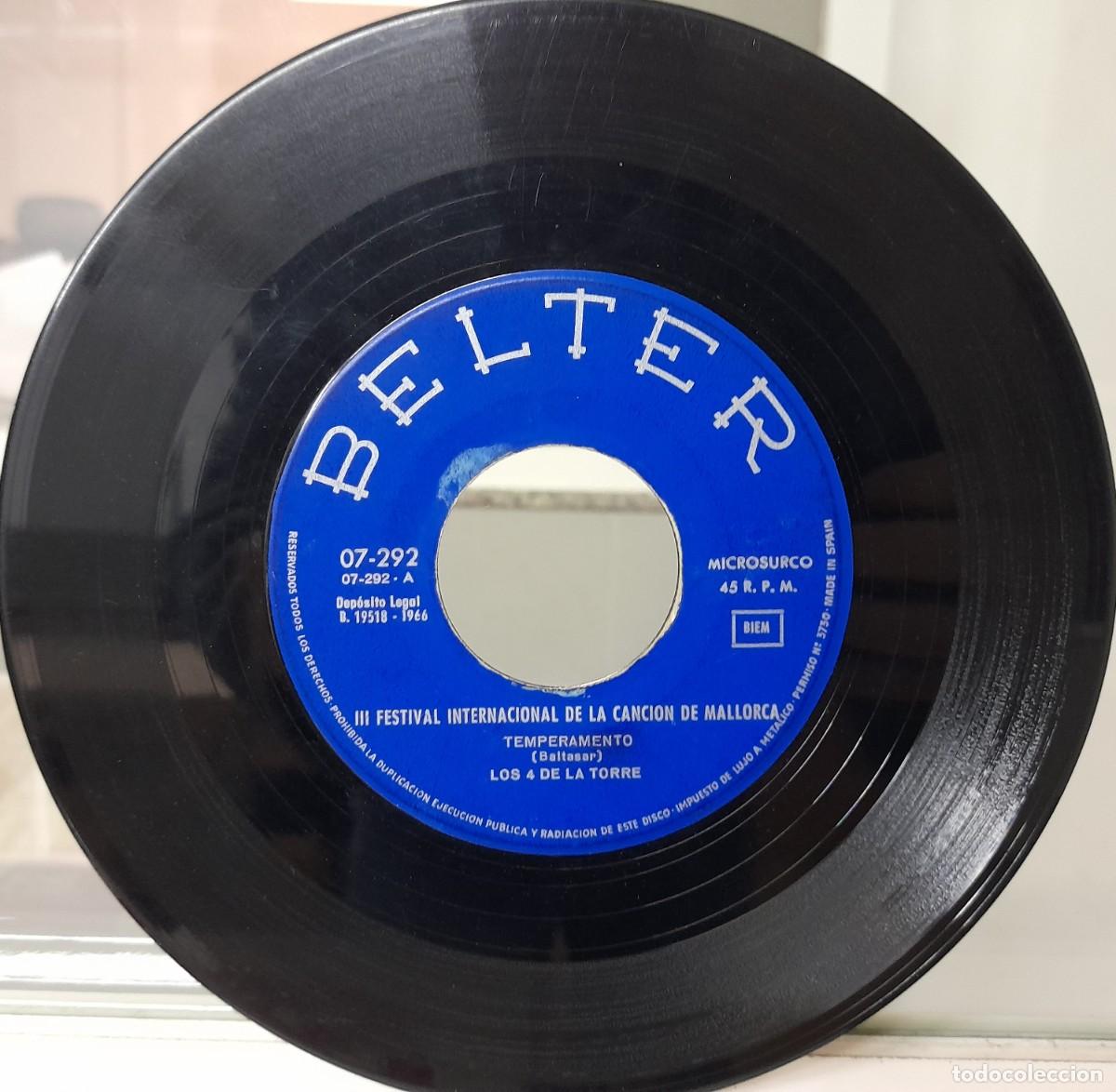 Discos de vinilo: Single Disco sorpresa Fundador (1966) - Foto 3