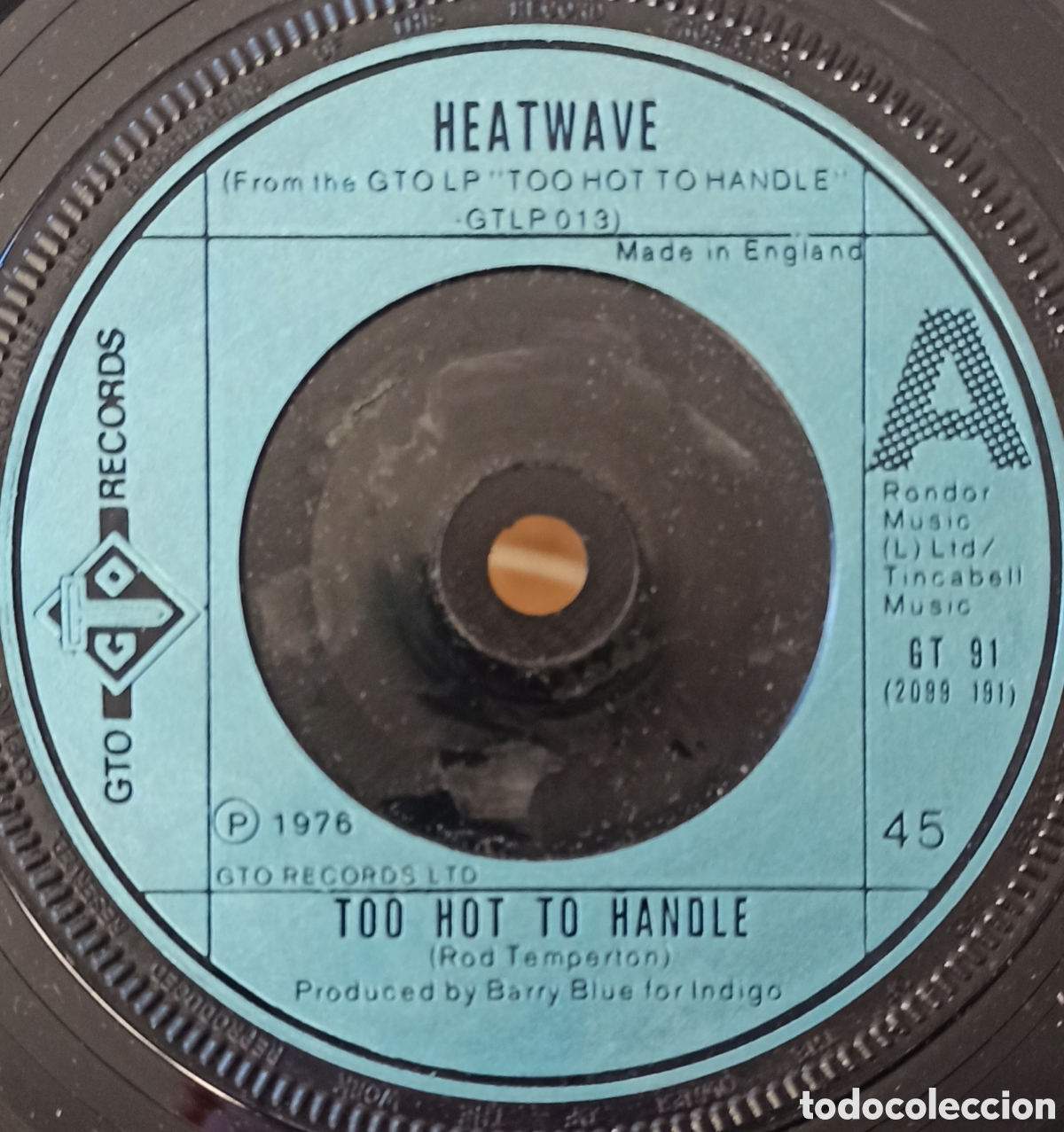 Discos de vinilo: Heatwave &ndash; Too Hot To Handle - Foto 1