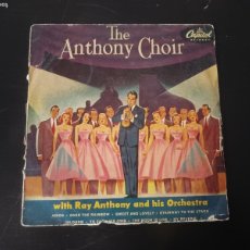 Discos de vinilo: THE ANTHONY CHOIR WITH RAY ANTHONY AND HIS ORCHESTRA