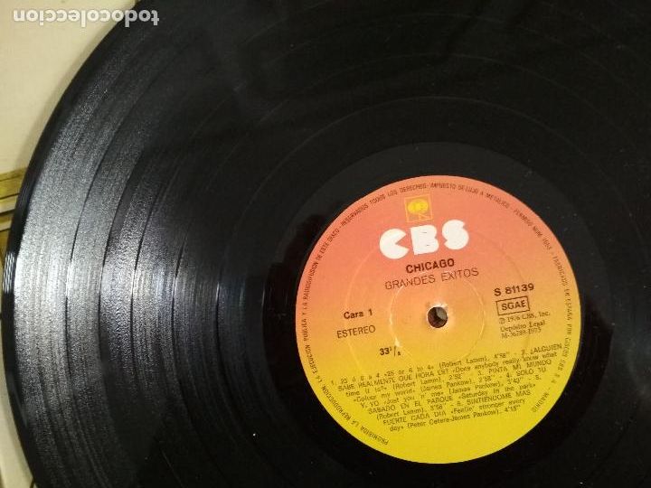 Discos de vinilo: Chicago 1976 ed espa&ntilde;ola &lrm;&ndash; Grandes Exitos - Foto 3