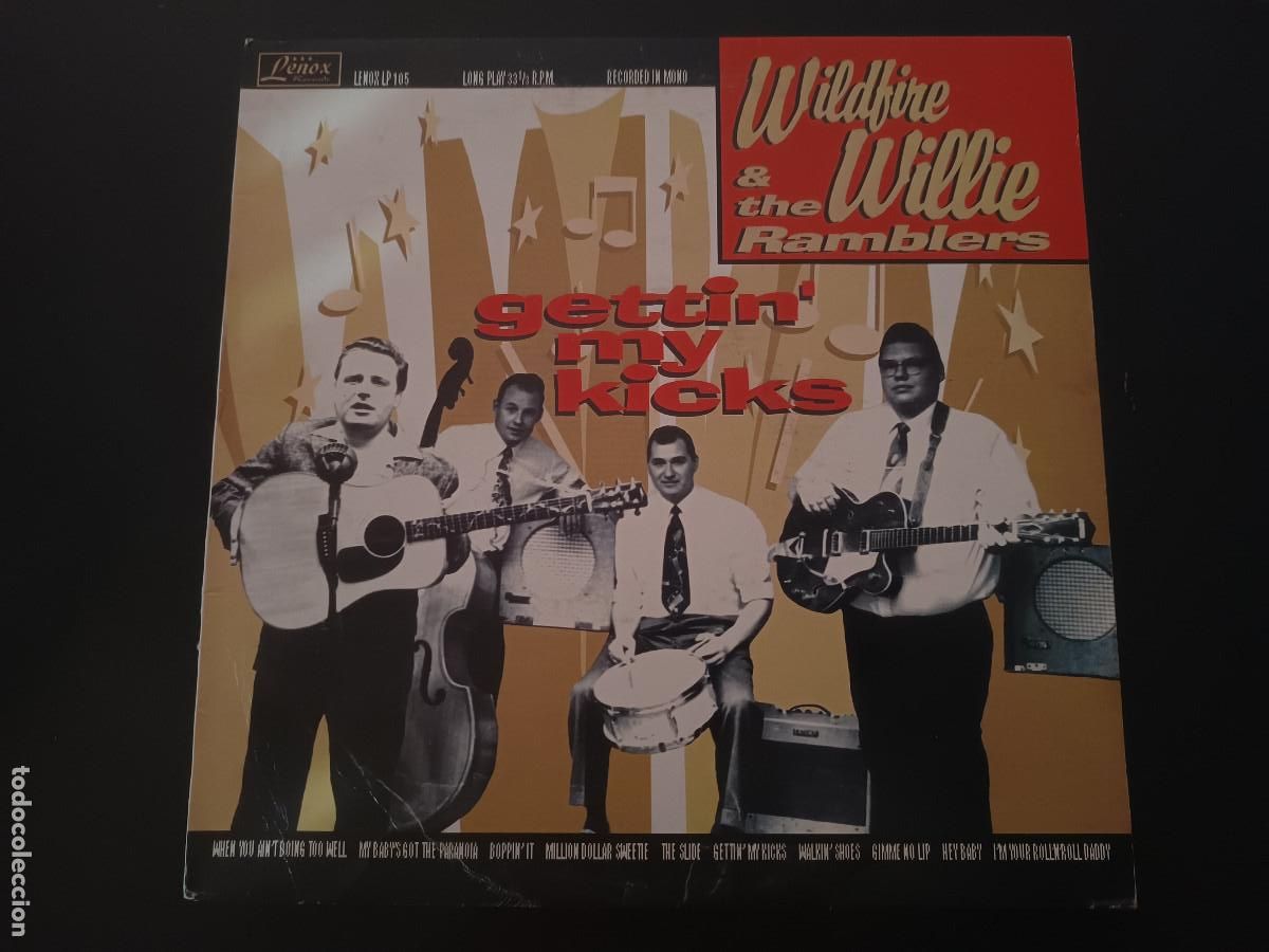 Discos de vinilo: Wildfire Willie & the Ramblers Gettin my kicks - Foto 1