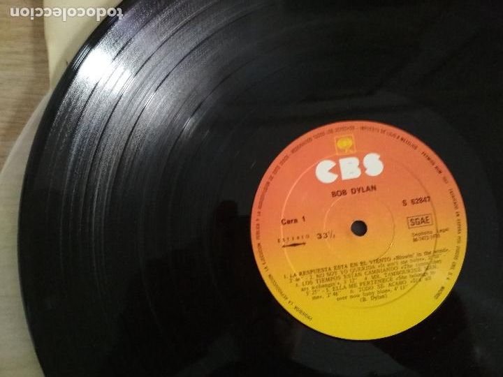 Discos de vinilo: Bob Dylan &lrm;&ndash; Greatest Hits 1975,ed espa&ntilde;ola - Foto 3