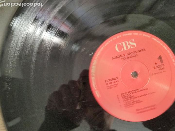 Discos de vinilo: Simon & Garfunkel &lrm;&ndash; Bookends 1982 ed espa&ntilde;ola - Foto 5