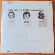 Discos de vinilo: COMO DIZIA O POETA. MUSICA NOVA. - TOQUINHO, MARILIA MEDALHA & VINICIUS - LP 1975