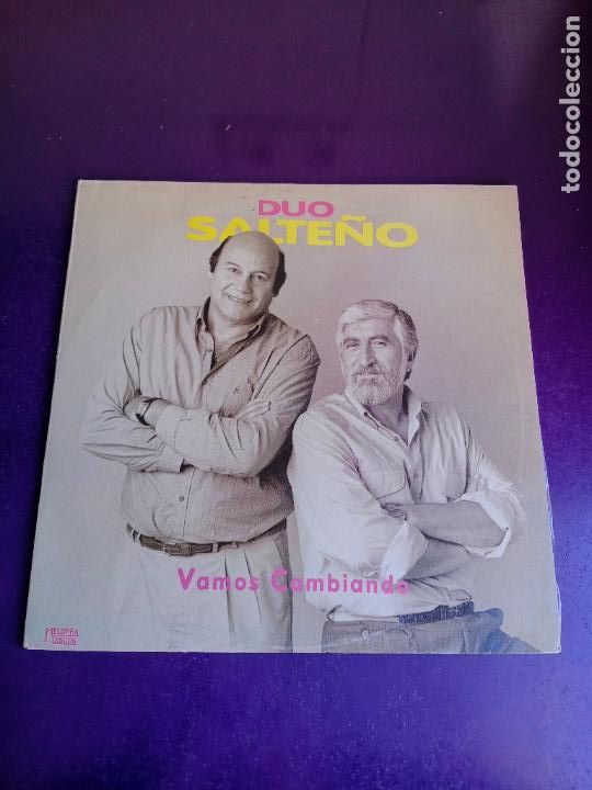 Dischi in vinile: D&uacute;o Salte&ntilde;o &ndash; Vamos Cambiando - LP MELOPEA 1991 ARGENTINA - CANCION CRIOLLA - SIN USO