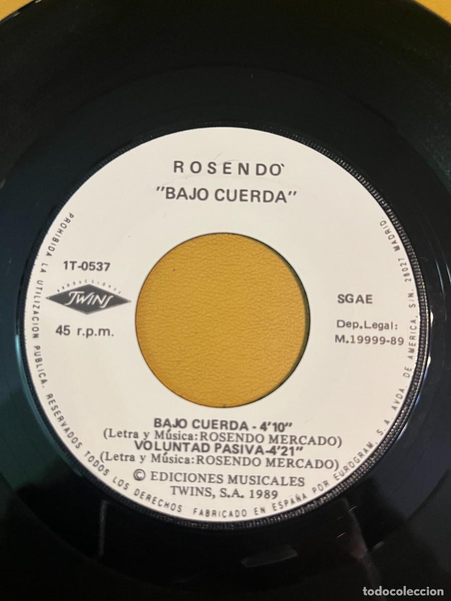 Discos de vinilo: Rosendo &lrm;&ndash; Bajo Cuerda - Foto 3