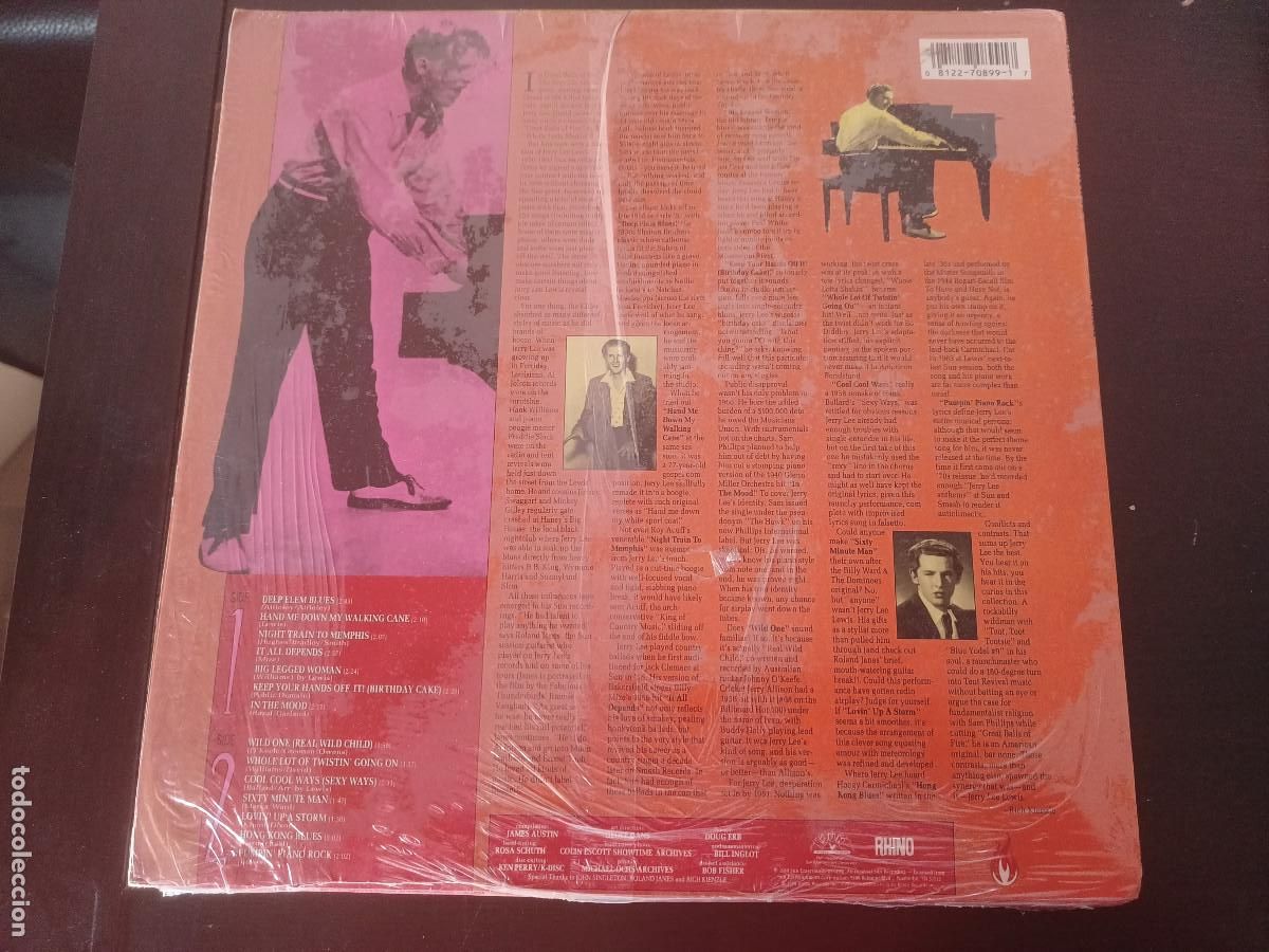 Discos de vinilo: Jerry Lee Lewis Rare tracks - Foto 2