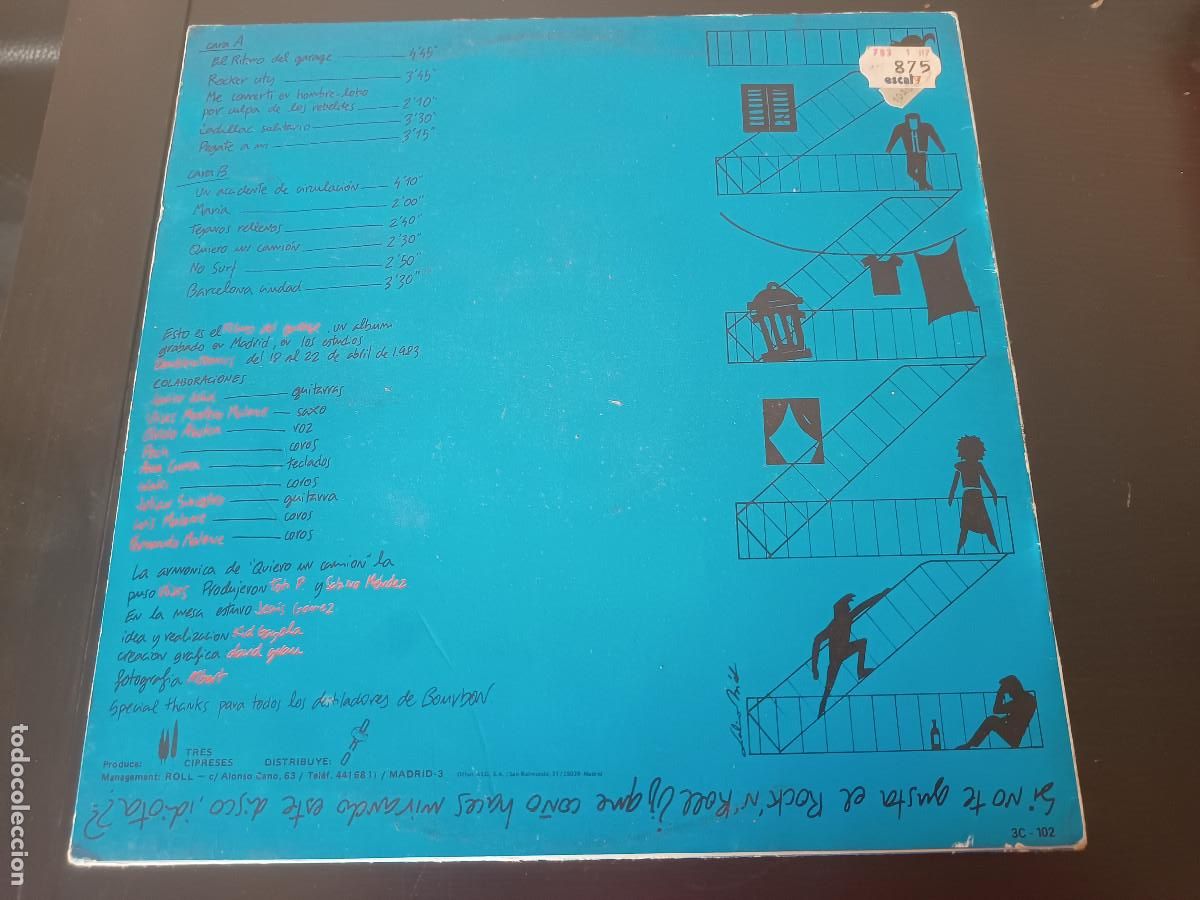 Discos de vinilo: Loquillo y los Trogloditas El Ritmo del Garaje - Foto 2