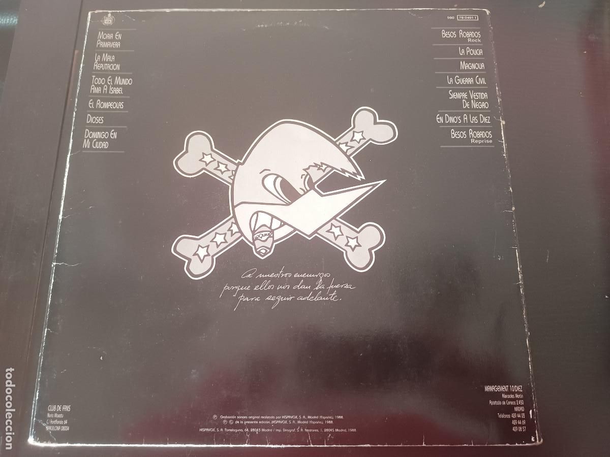 Discos de vinilo: Loquillo y los Trogloditas Morir en Primavera - Foto 2