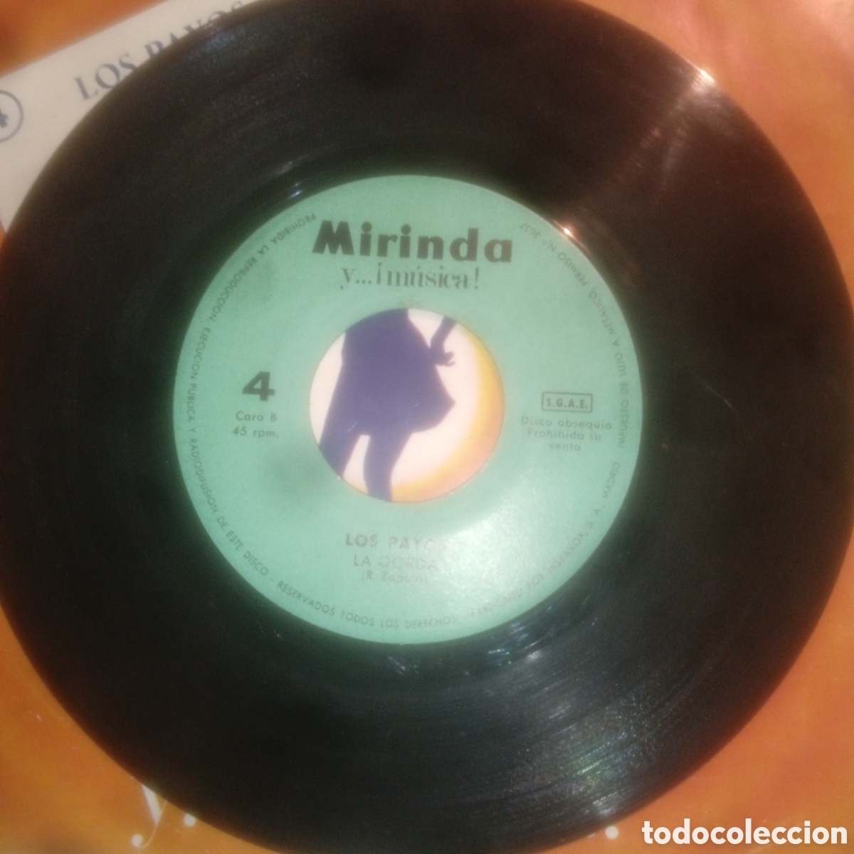 Discos de vinilo: Los payos ,mirinda n4 - Foto 3