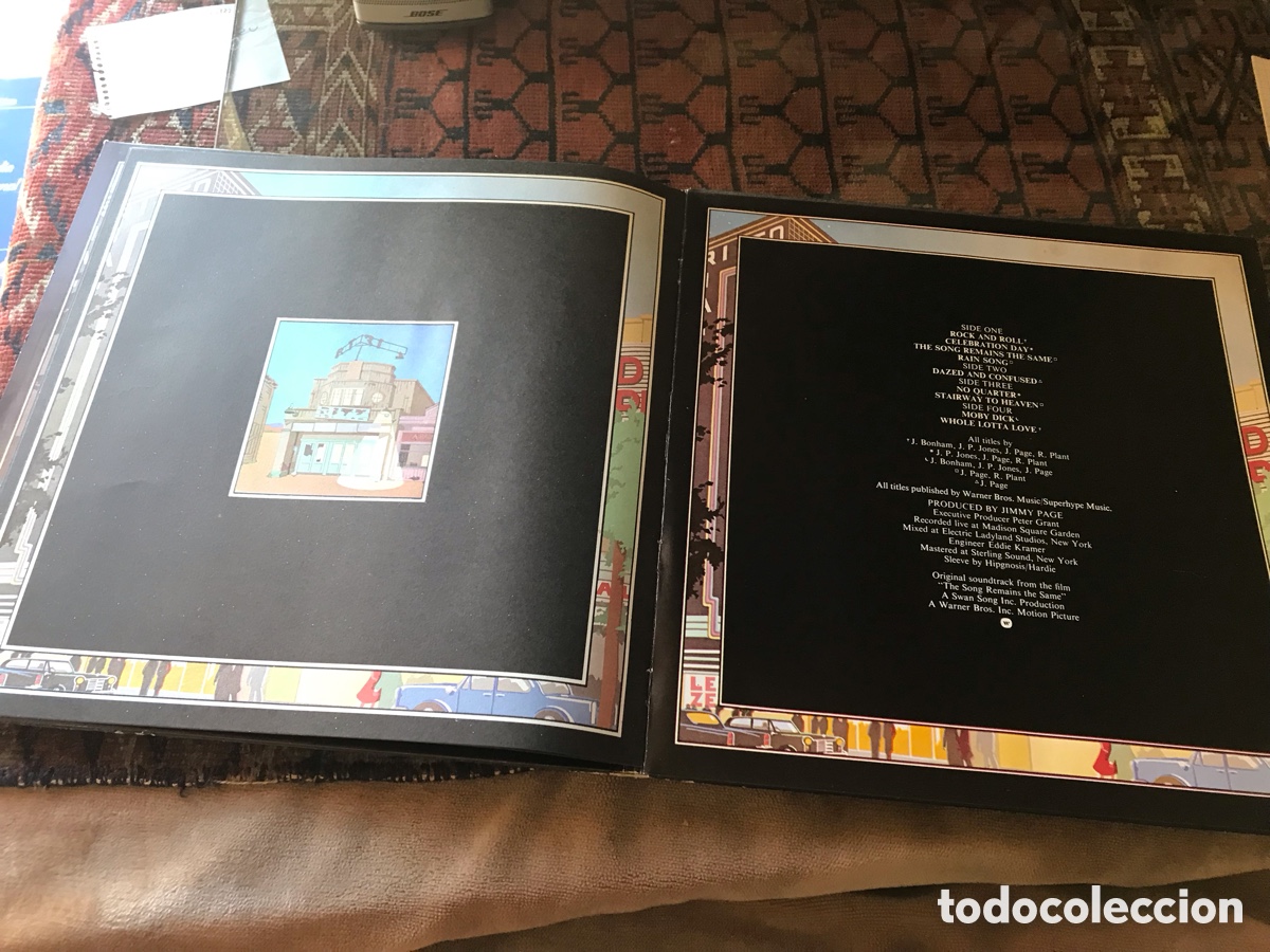 Discos de vinilo: The song remains the same. Led Zeppelin - Foto 3