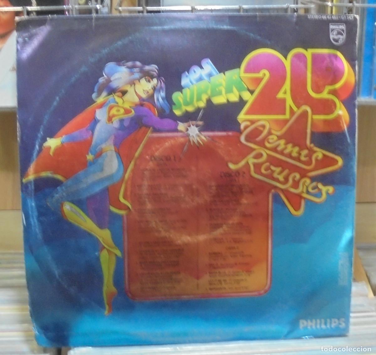 Discos de vinilo: Demis Roussos, Los super 2 LP s. Philips 1977 - Foto 2