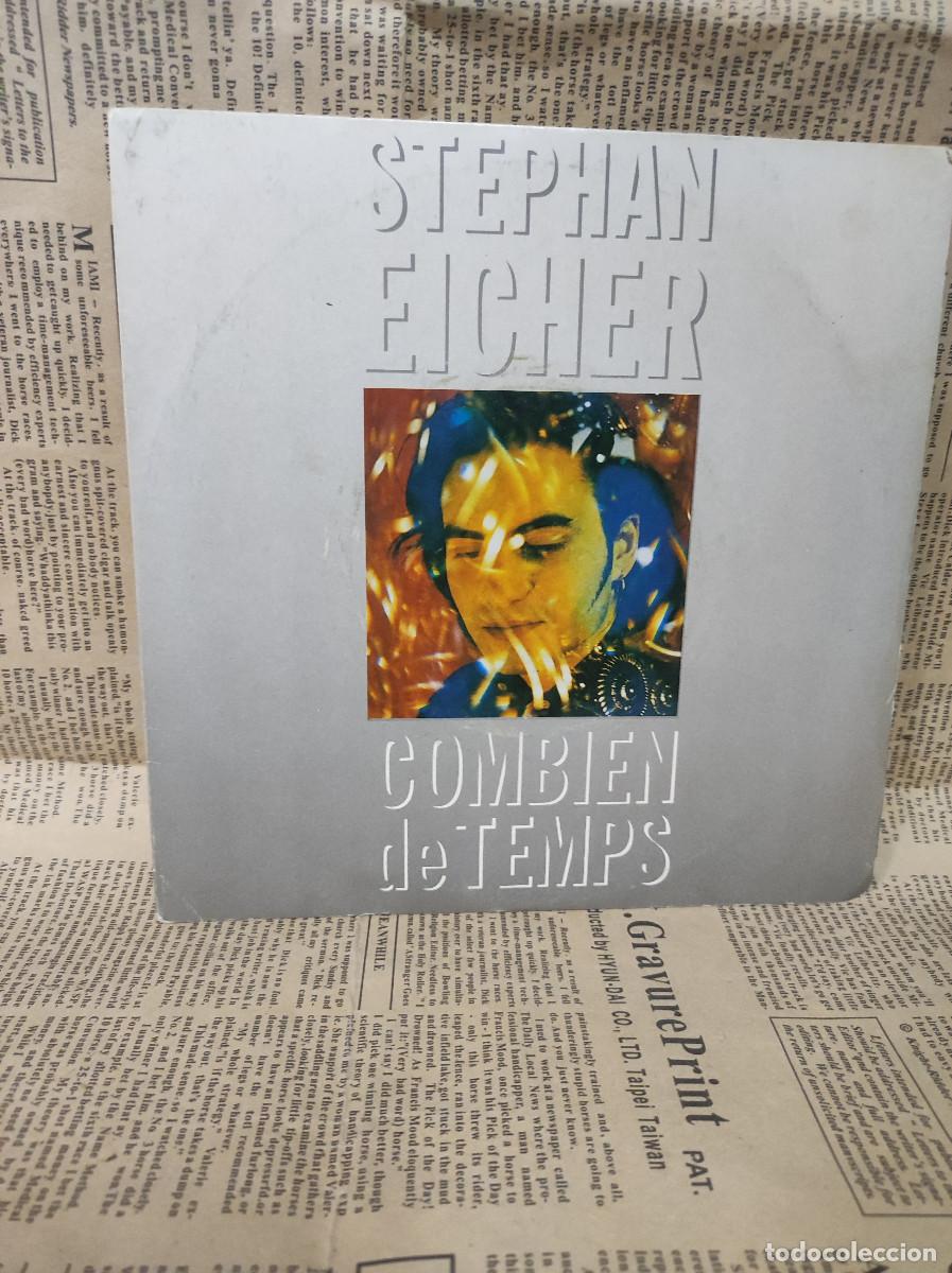 Discos de vinilo: Stephan Eicher &ndash; Combien De Temps - Foto 1