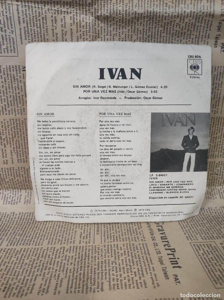 Discos de vinilo: Ivan &ndash; Sin Amor - Foto 2