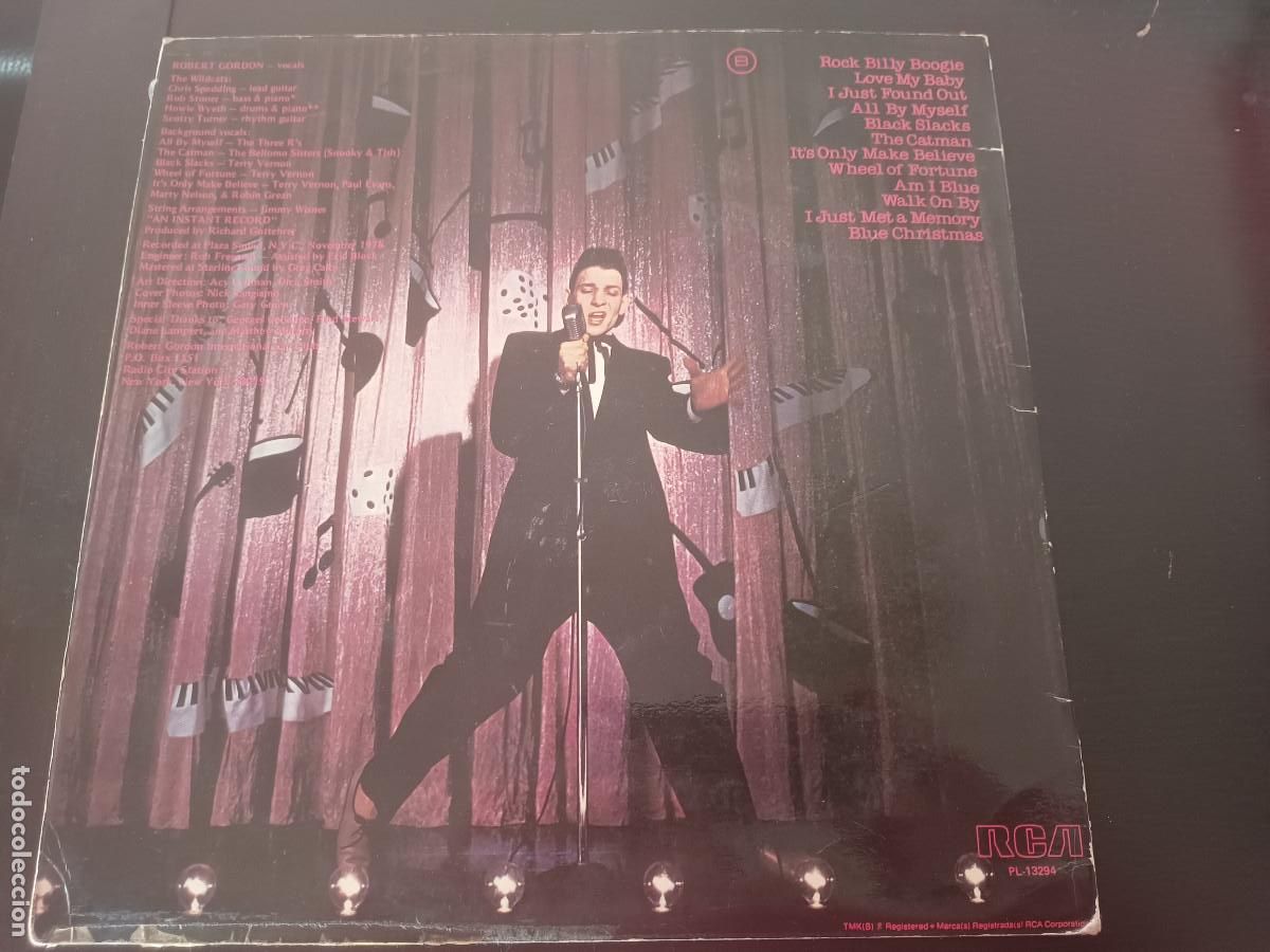 Discos de vinilo: Robert Gordon Rock Billy Boogie - Foto 2