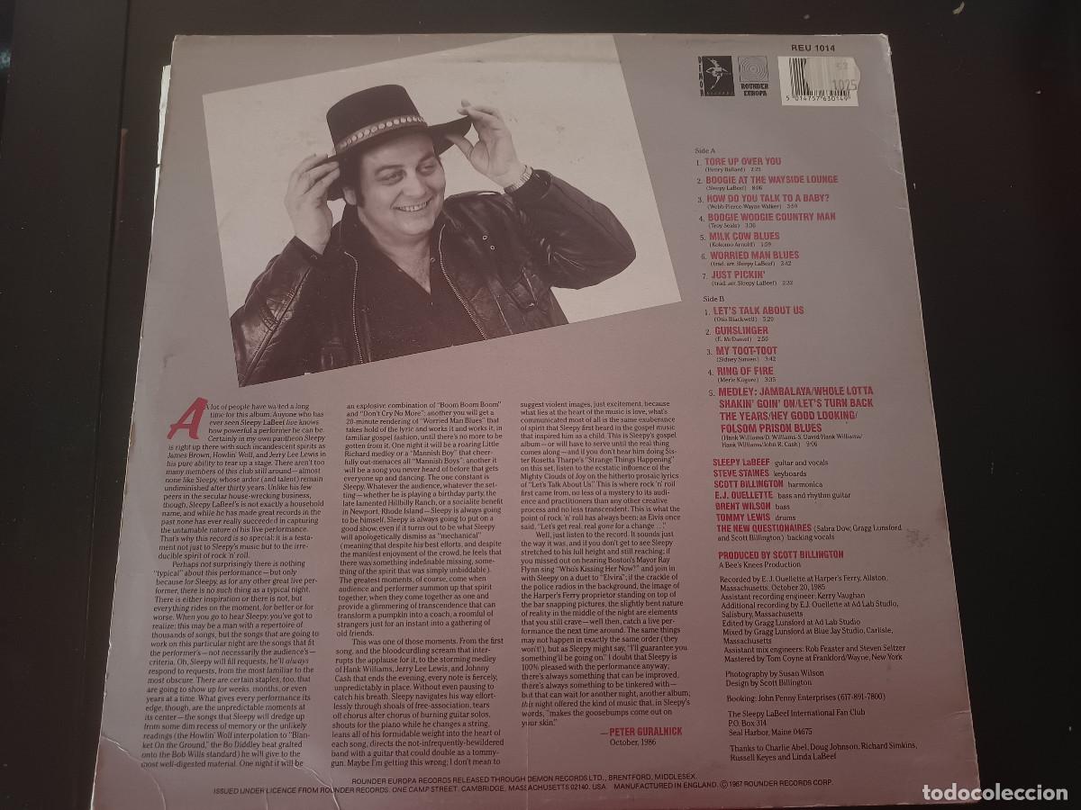 Discos de vinilo: Sleepy LaBeef Nothin But the truth - Foto 2