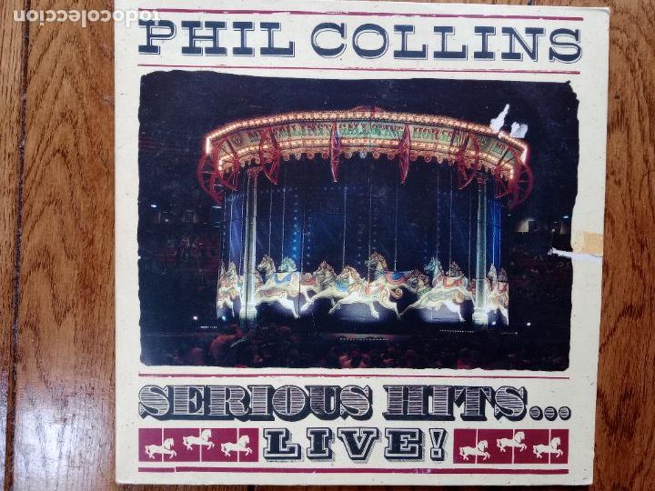 Discos de vinilo: Phil Collins - serious hits ... live ! - Foto 1