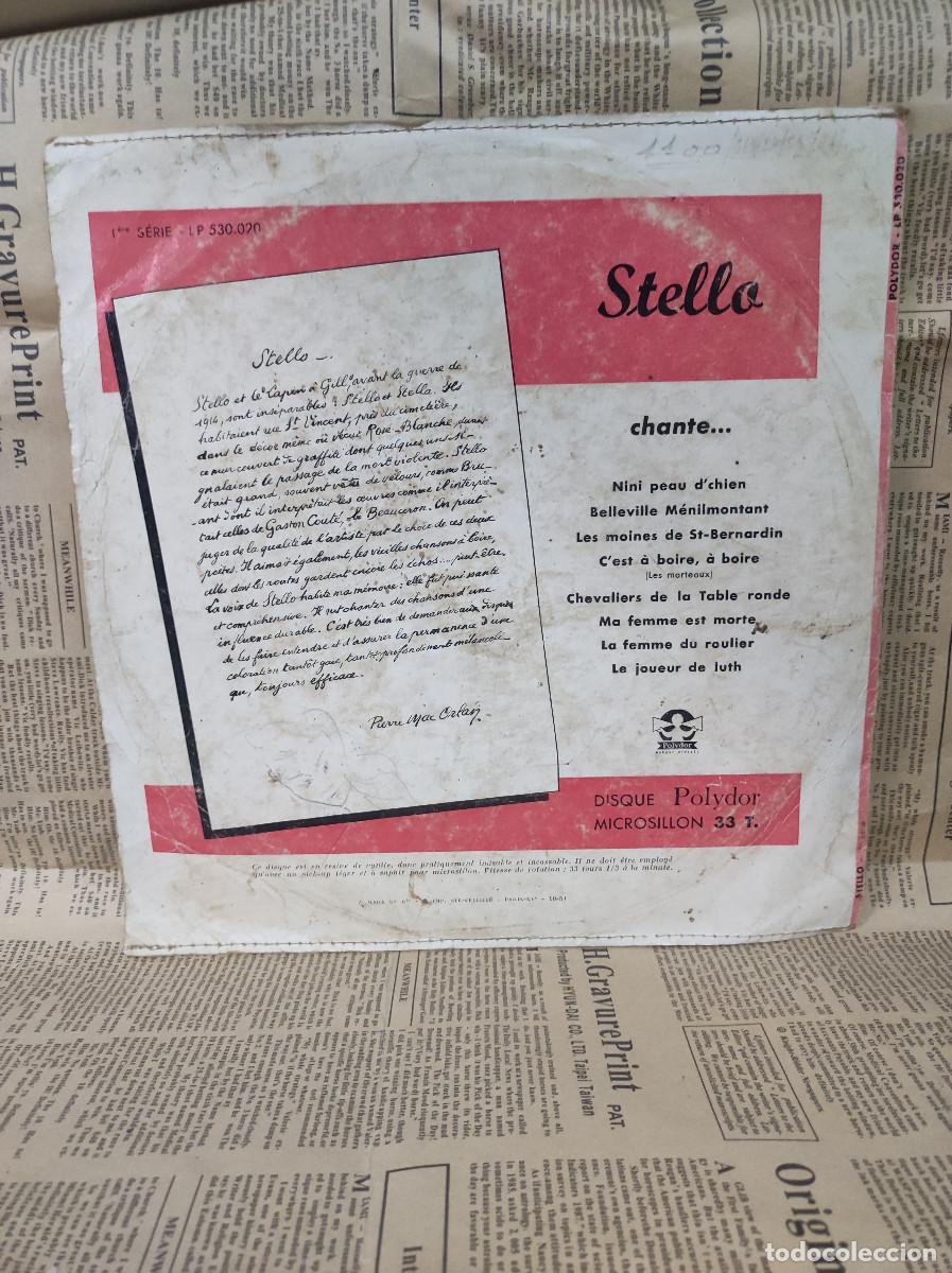 Discos de vinilo: Stello &ndash; Chante... - Foto 2