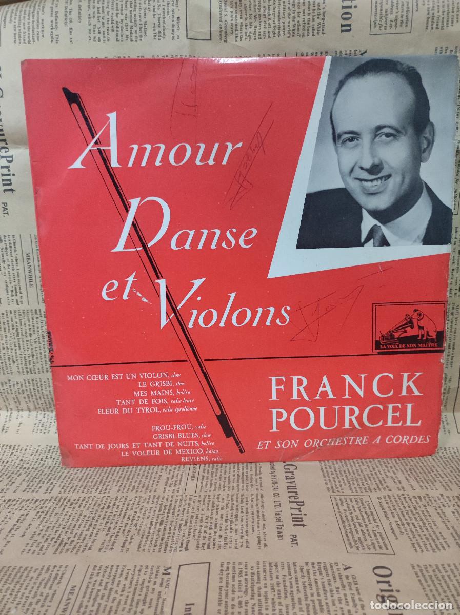 Discos de vinilo: AMOUR DANSE ET VIOLONS FRANCK POURCEL - Foto 1