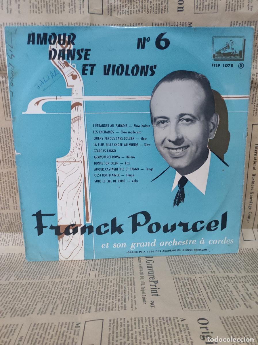Discos de vinilo: FRANCK POURCEL AMOUR DANSE ET VIOLONS N6 - Foto 1