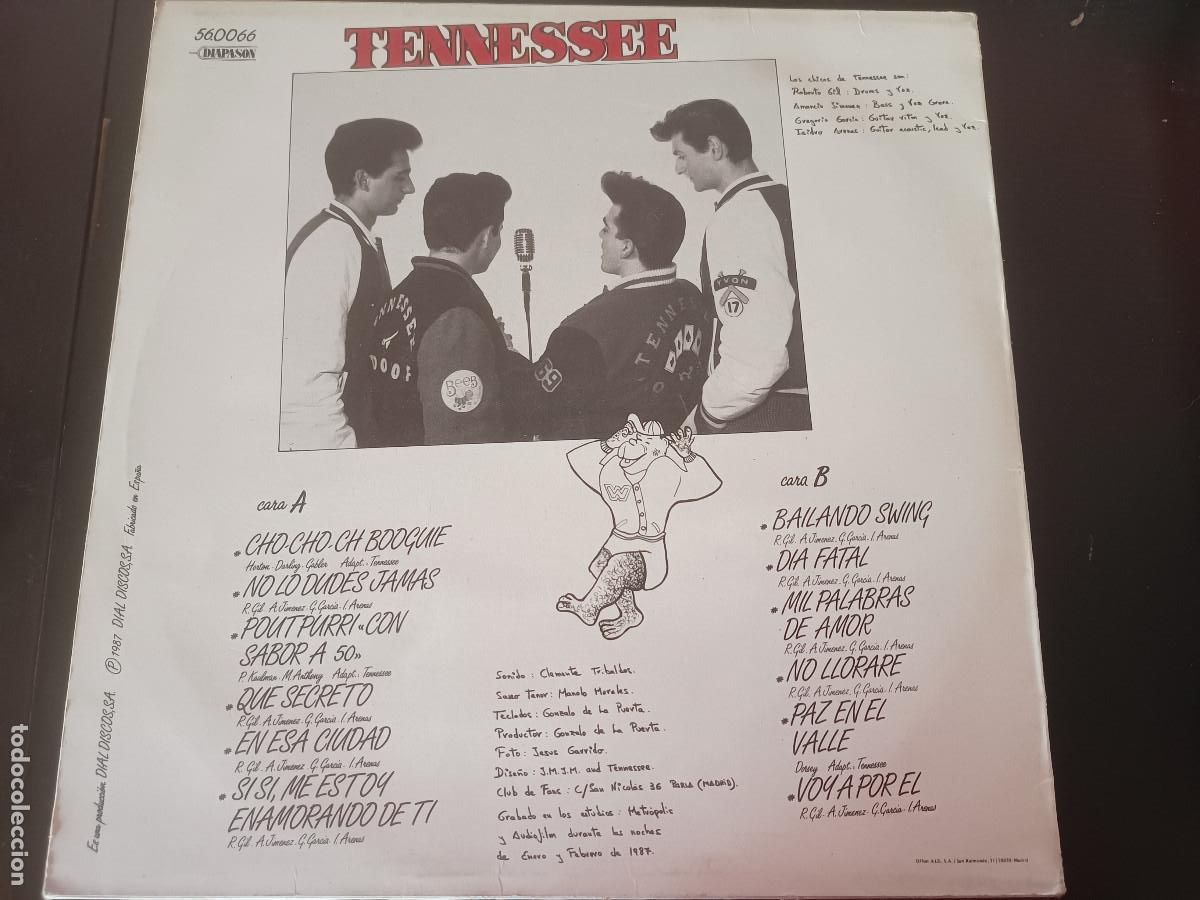 Discos de vinilo: Tennessee- Esto es Du-Dua Ding Dong - Foto 2