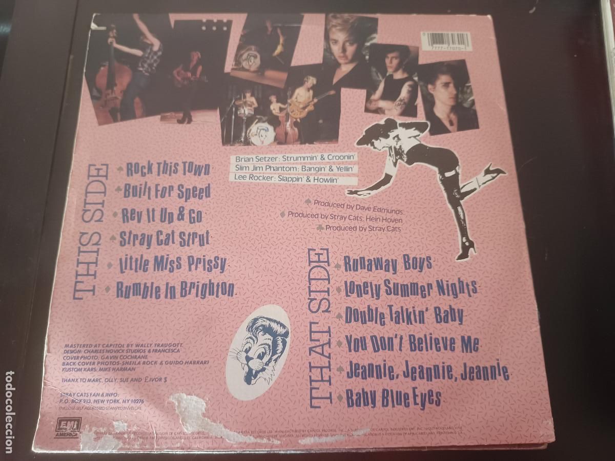 Discos de vinilo: Stray Cats Built for Speed - Foto 2