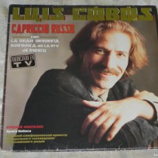 Discos de vinilo: LP CAPRICCIO RUSSO LUIS COBOS CON LA GRAN ORQUESTA SINFONICA DE LA RTV DE MOSCU.