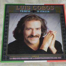 Discos de vinilo: LP TEMPO D´ITALIA LUIS COBOS DIRIGE LA ORQUESTA SINFÓNICA DE LA RADIOTELEVISIÓN ITALIANA - RAI.