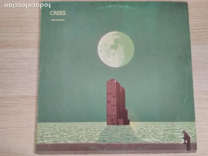 Discos de vinilo: mike oldfield, crises,1983 ed espa&ntilde;ola - Foto 2