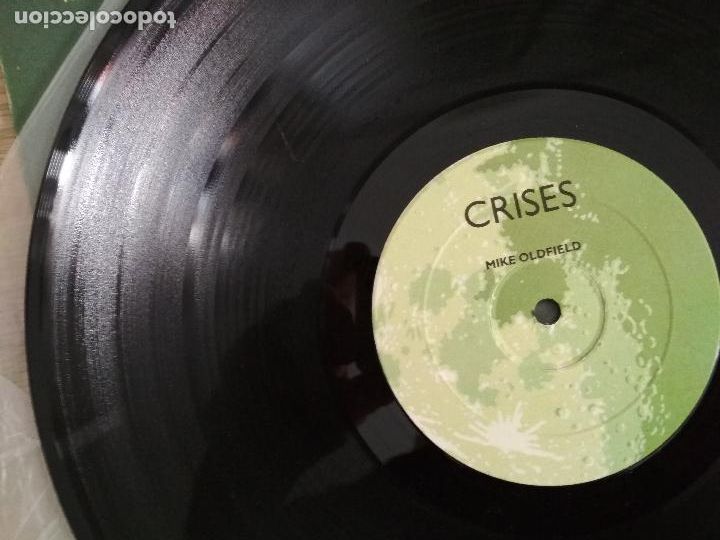 Discos de vinilo: mike oldfield, crises,1983 ed espa&ntilde;ola - Foto 4