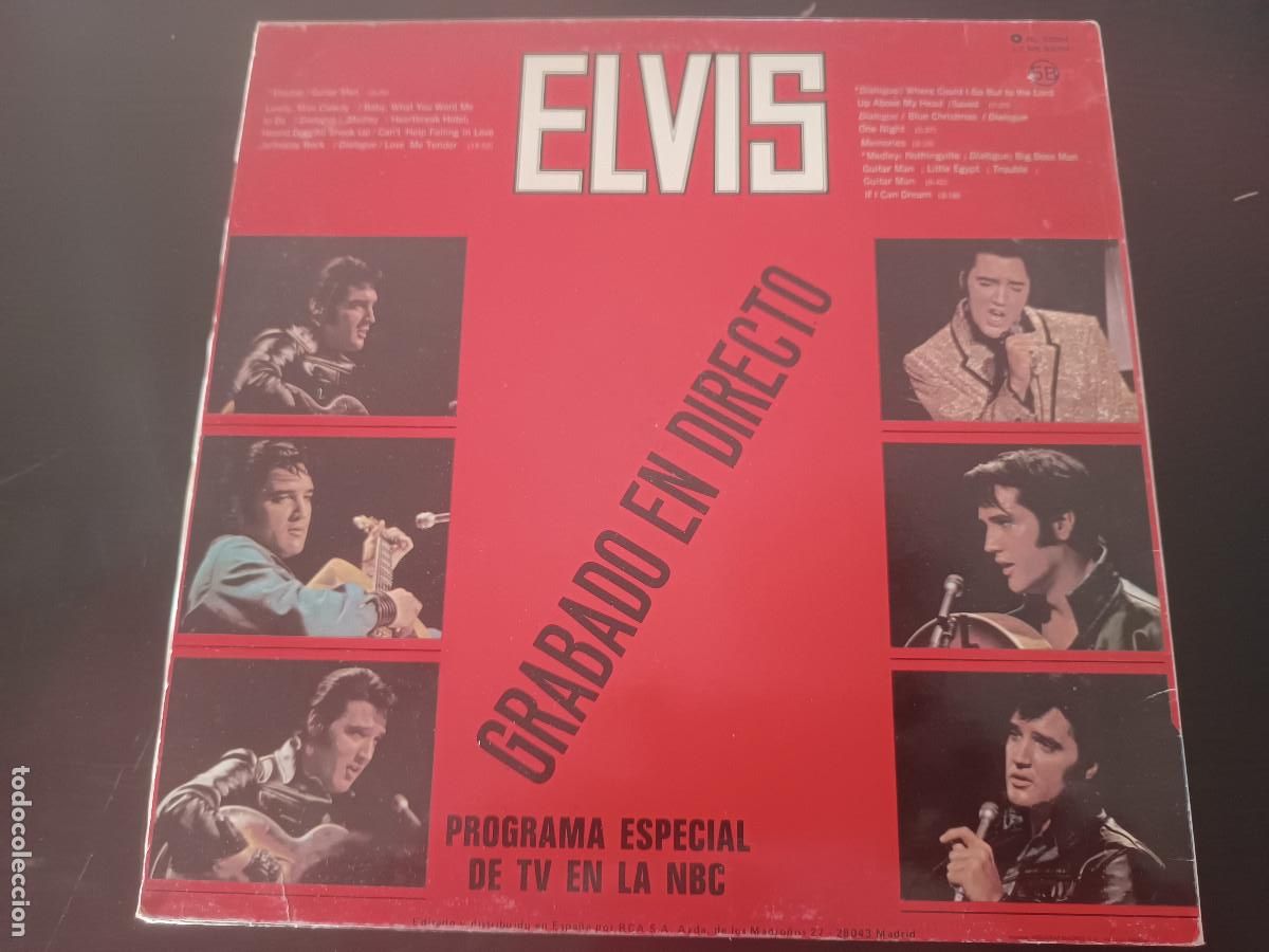 Discos de vinilo: Elvis Presley Elvis ( Grabado en directo) - Foto 2
