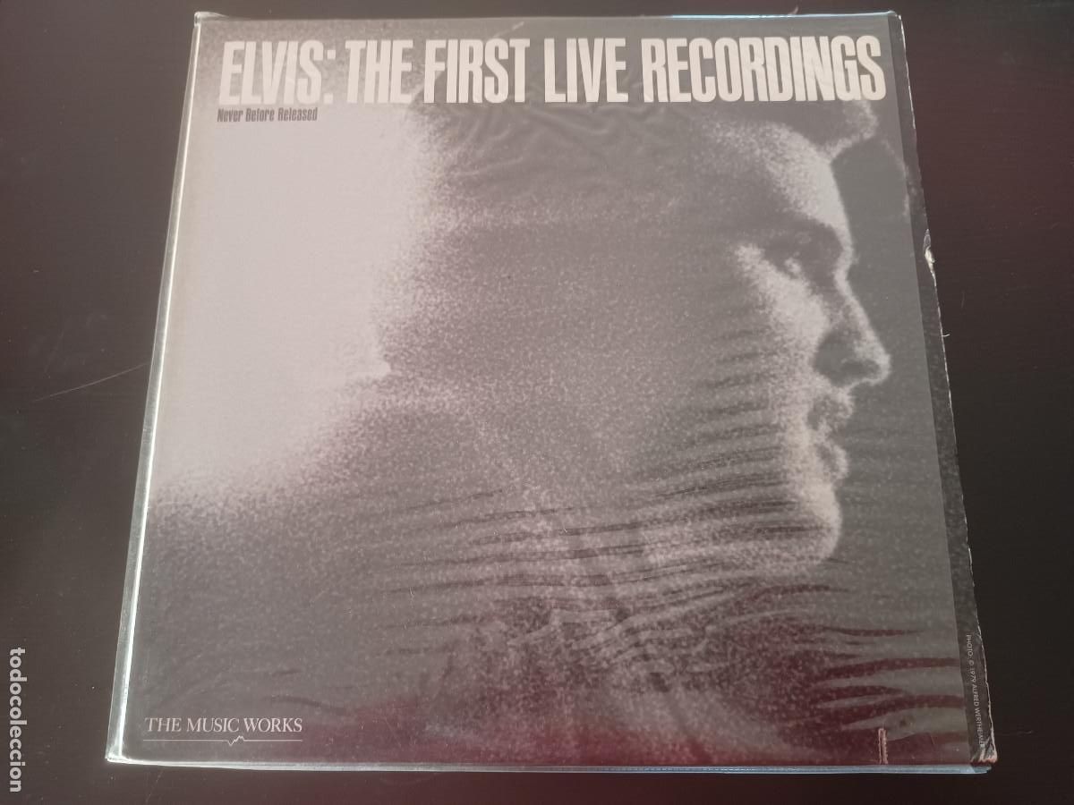 Discos de vinilo: Elvis Presley- The First Live Recordings - Foto 1