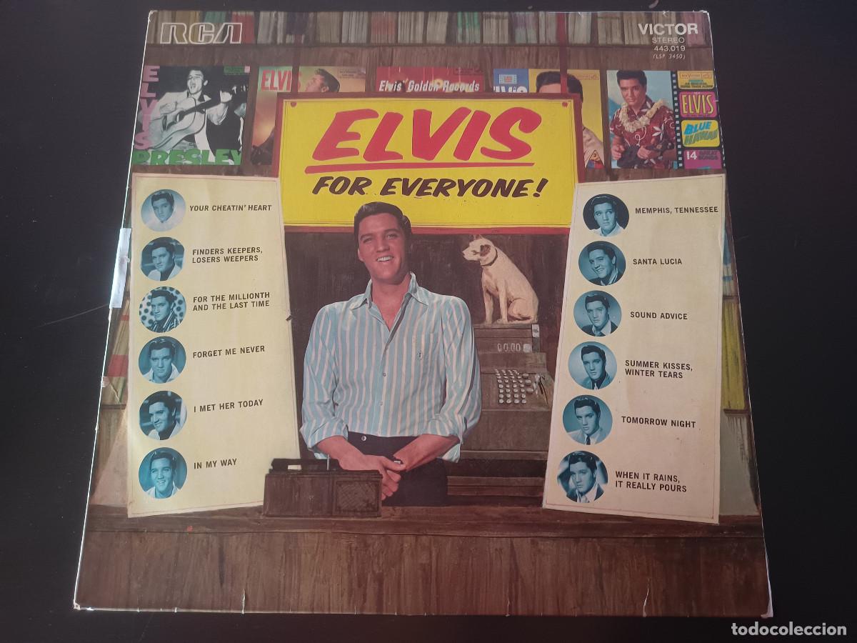 Discos de vinilo: Elvis Presley- Elvis For Everyone! - Foto 1