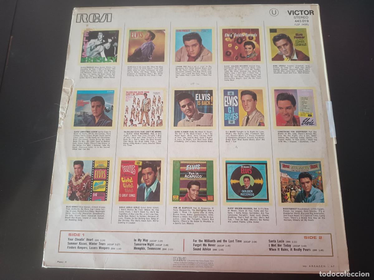Discos de vinilo: Elvis Presley- Elvis For Everyone! - Foto 2