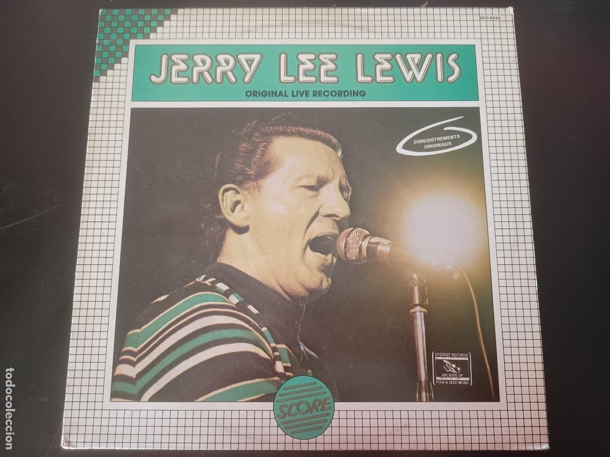 Discos de vinilo: Jerry Lee Lewis-Original Live Recording - Foto 1