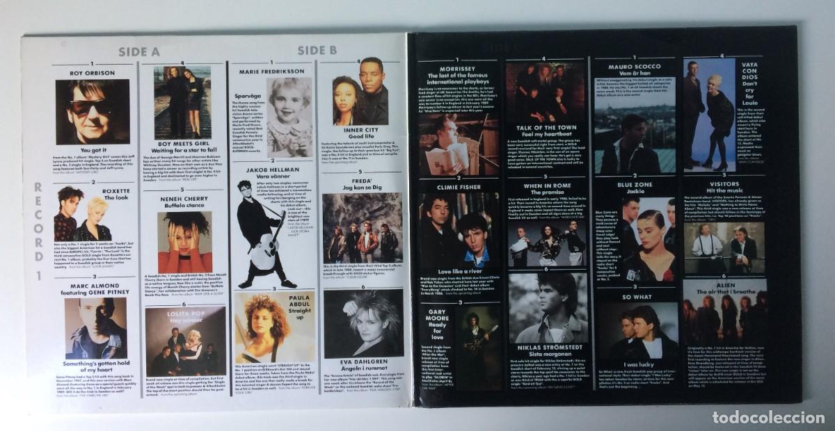 Discos de vinilo: Various &lrm;&ndash; Absolute Music 6 , 2 Lps Sweden 1987 - Foto 3