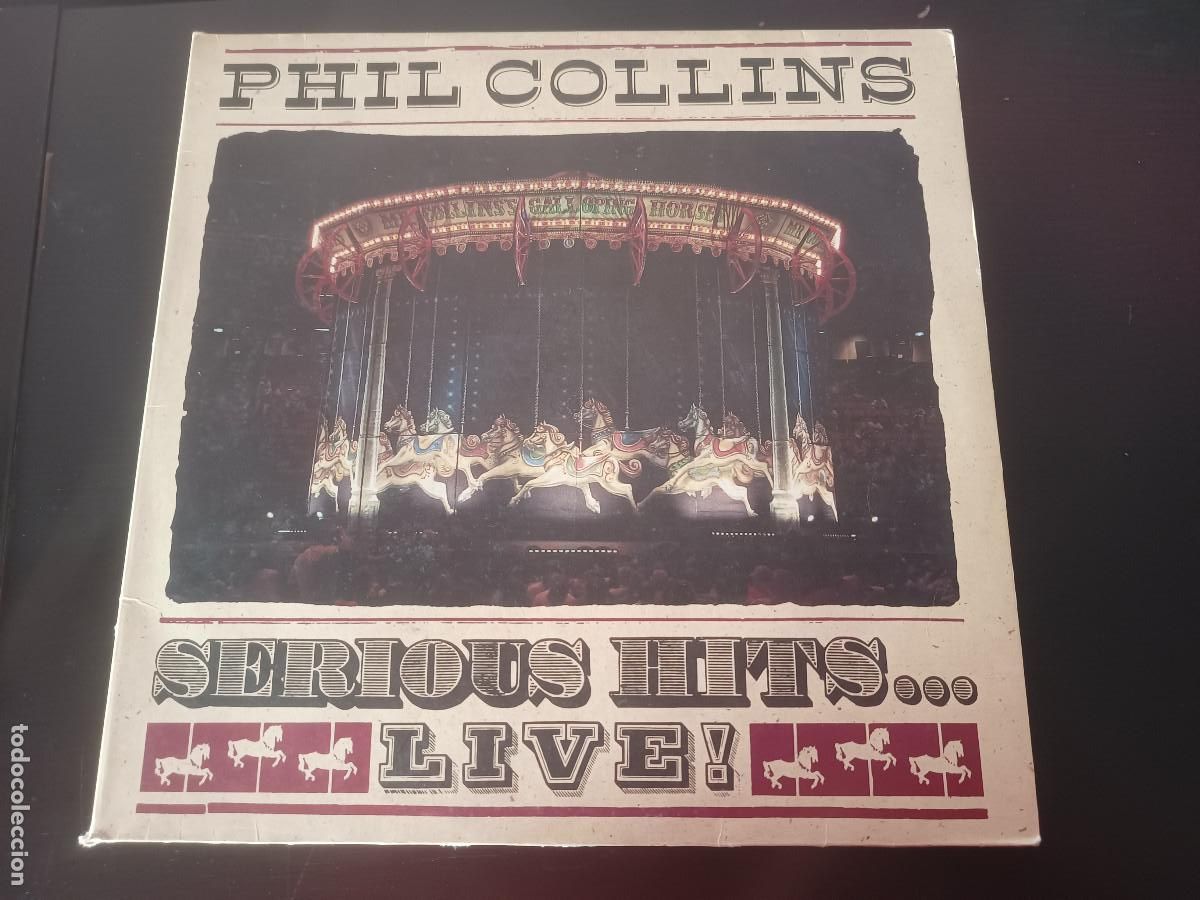 Discos de vinilo: Phil Collins- Serious hits&hellip;live! - Foto 1