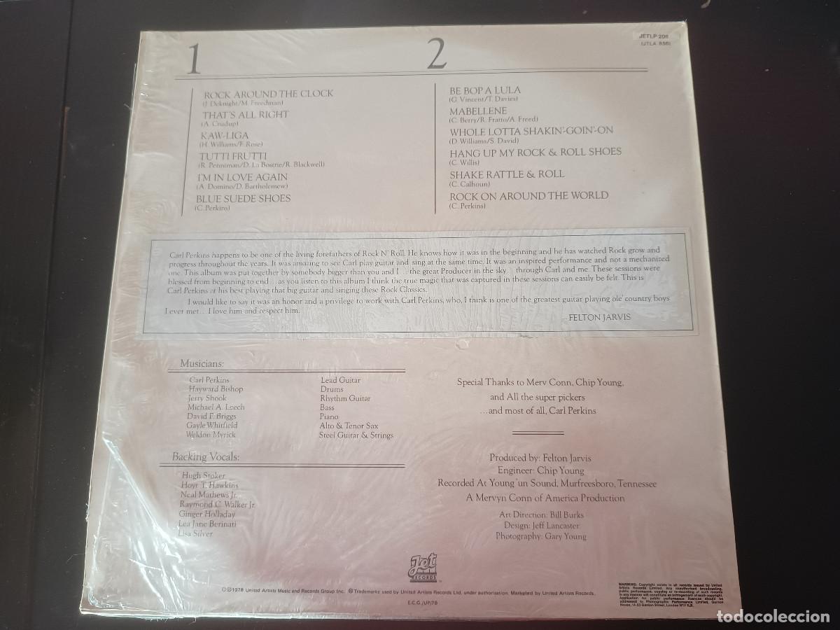 Discos de vinilo: Carl Perkins- Ol Blue Suedes Back - Foto 2