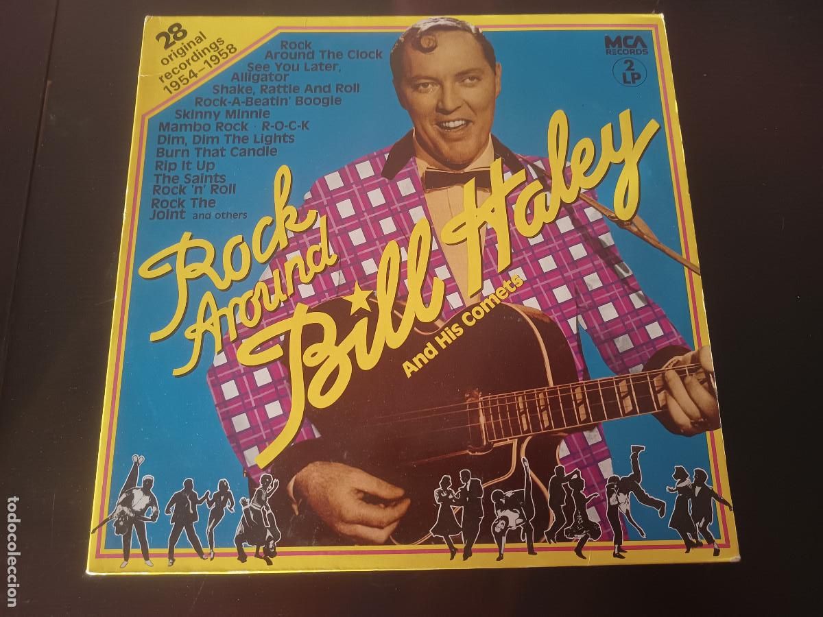 Discos de vinilo: Bill Haley and his comets- Rock Around - Foto 1
