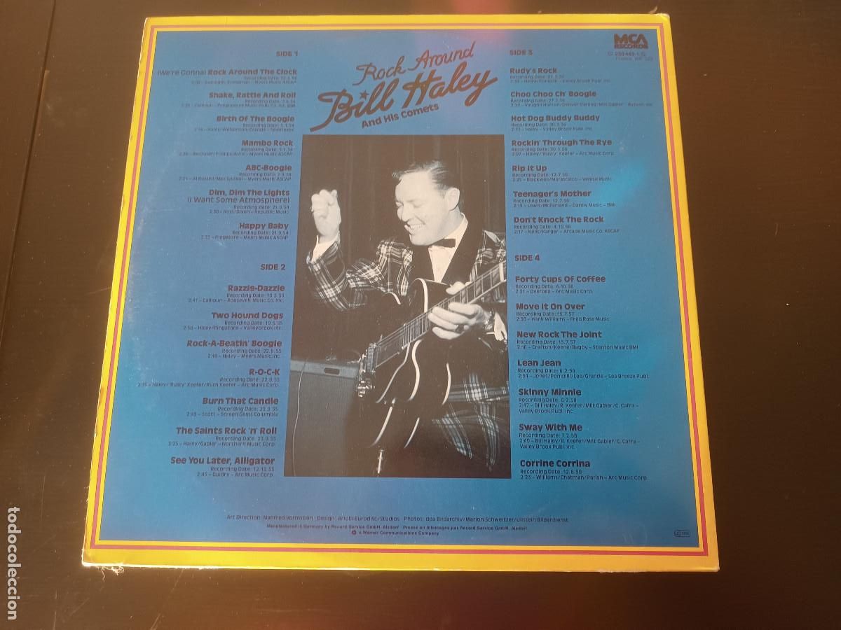 Discos de vinilo: Bill Haley and his comets- Rock Around - Foto 2